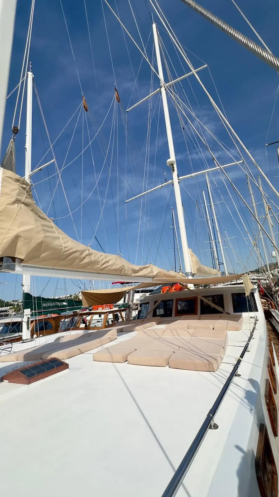Fatma Kristina sailing in Bodrum