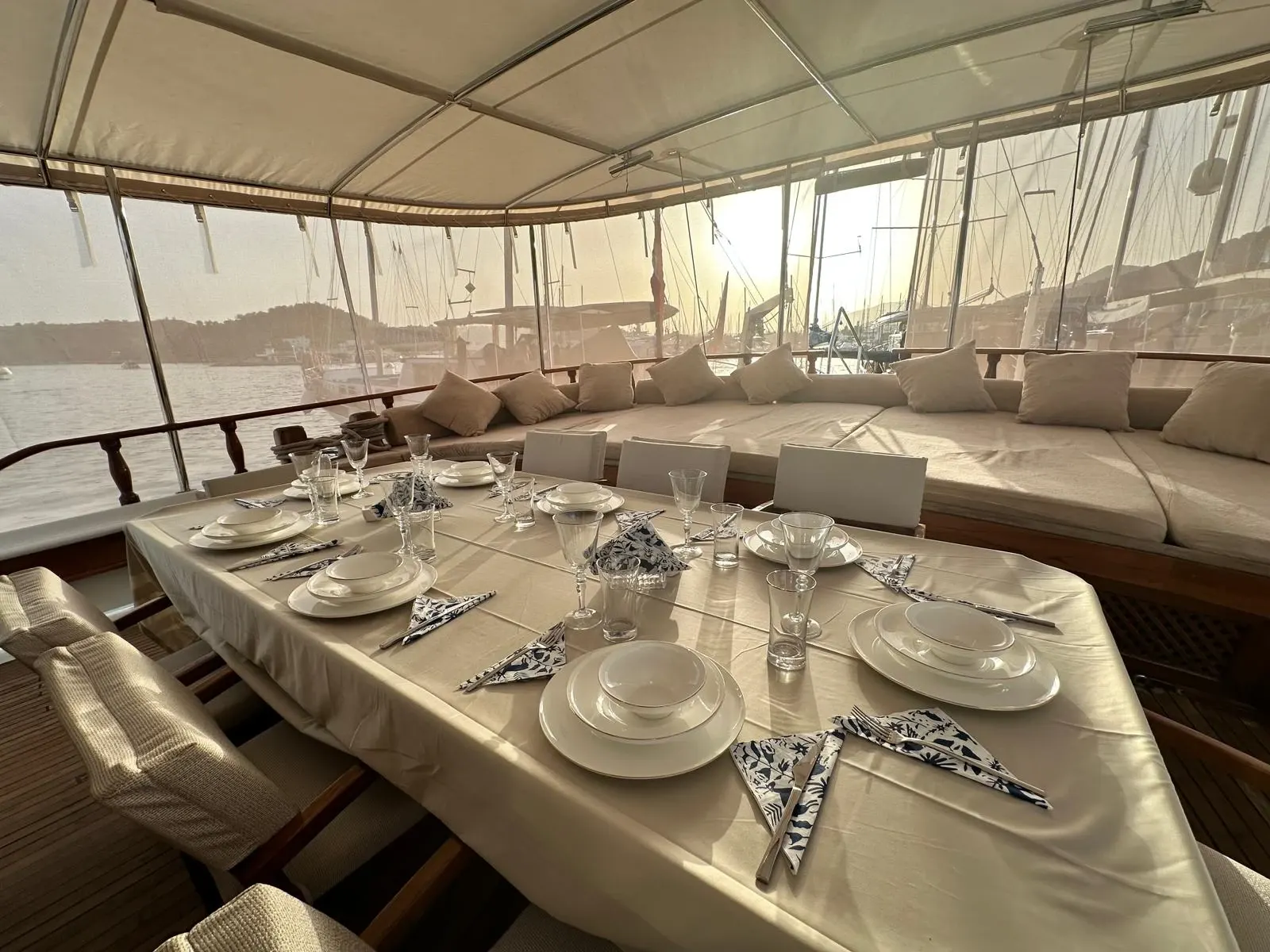 Fatma Kristina sailing in Bodrum