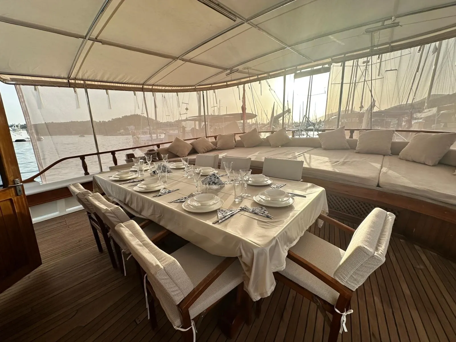 Fatma Kristina sailing in Bodrum