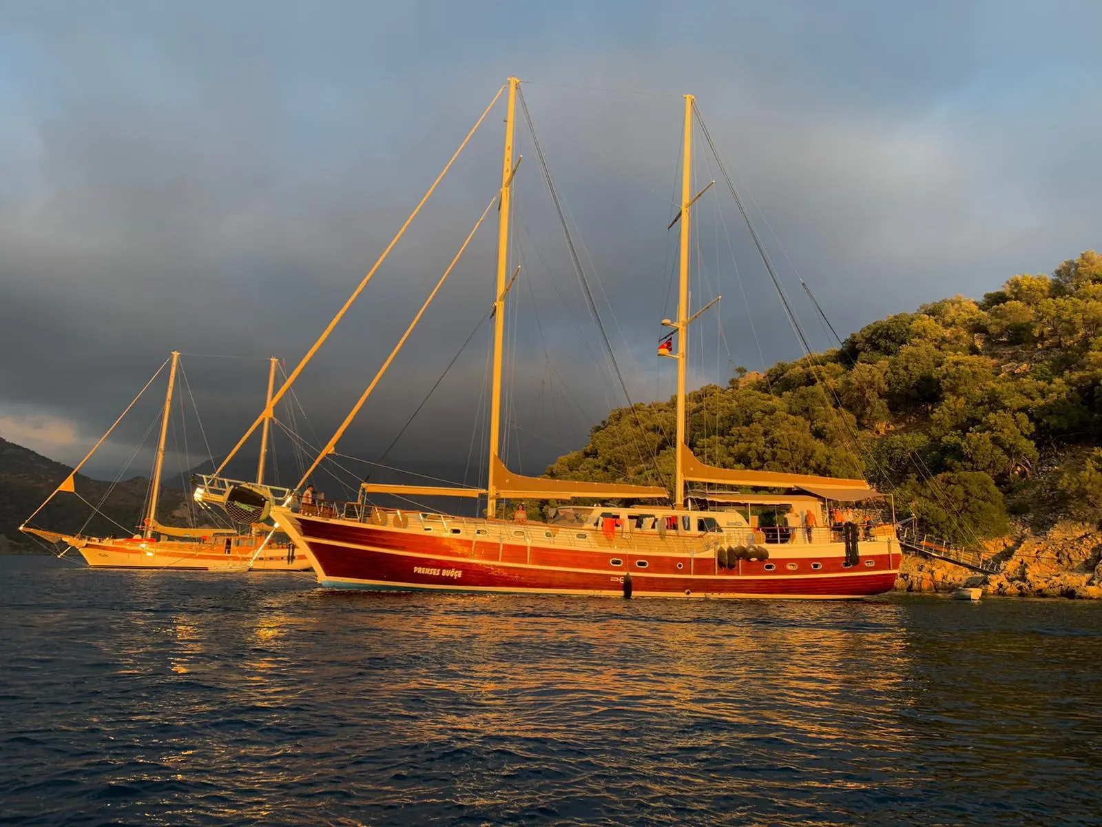 Prenses Bugce sailing in Marmaris