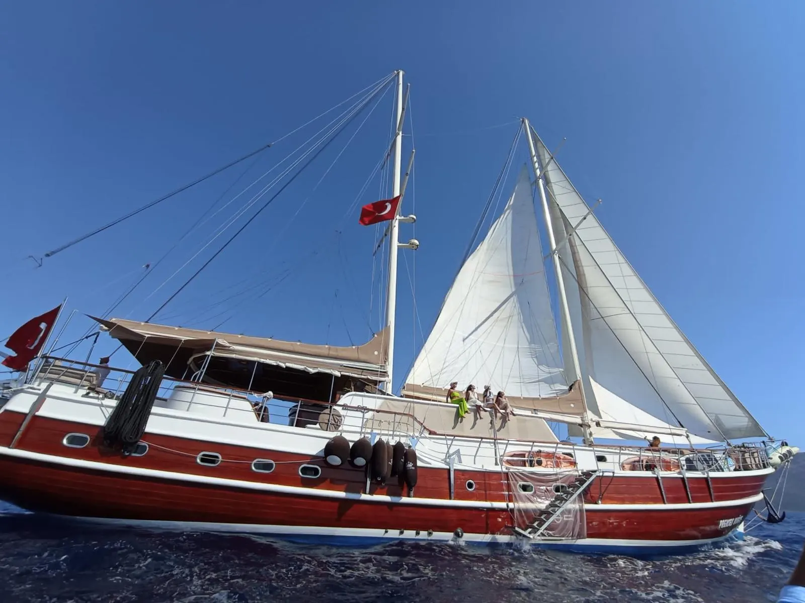 Prenses Bugce sailing in Marmaris
