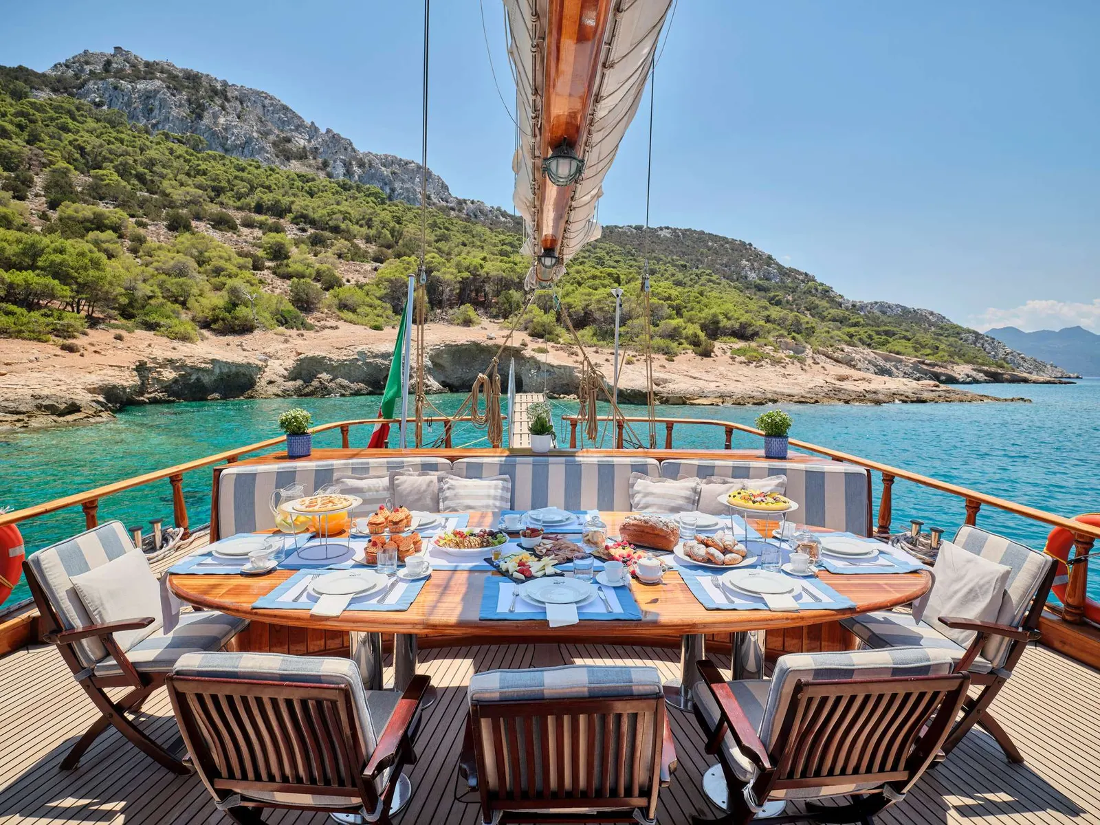 Myra sailing in Athens
