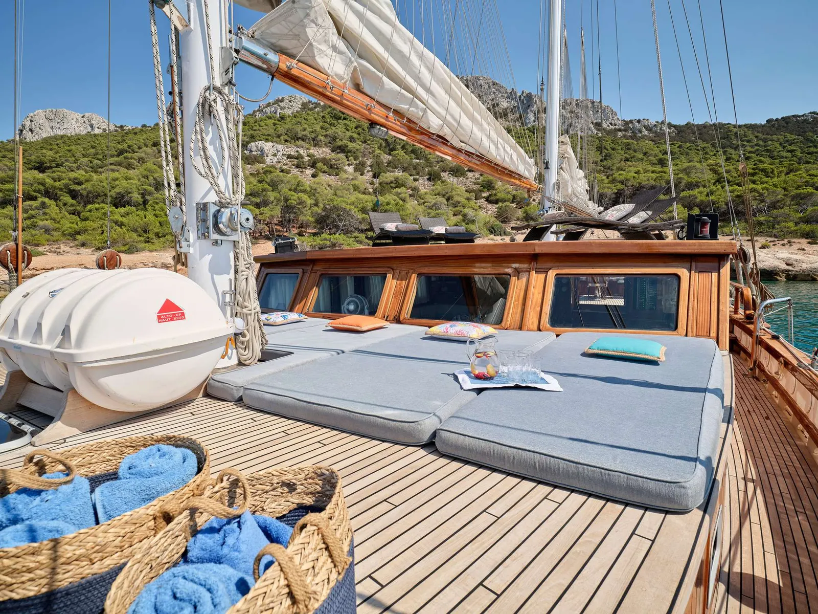 Myra sailing in Athens