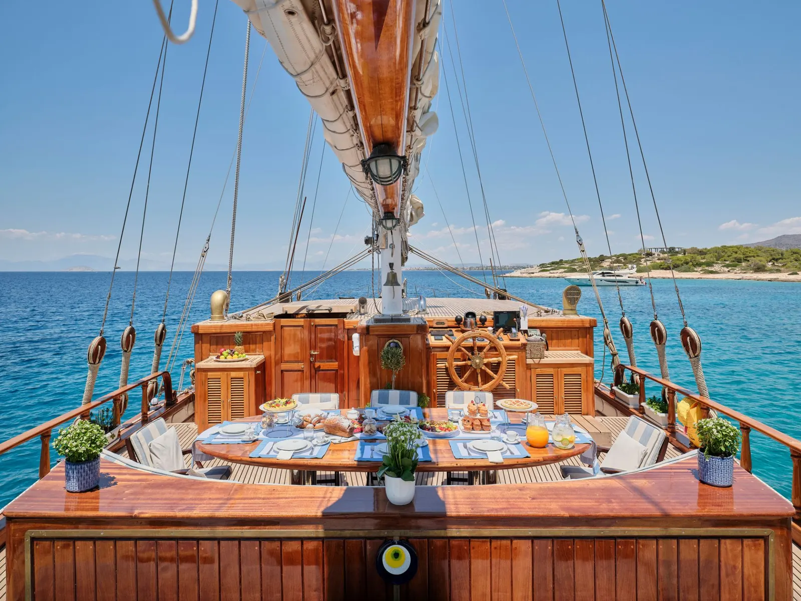 Myra sailing in Athens