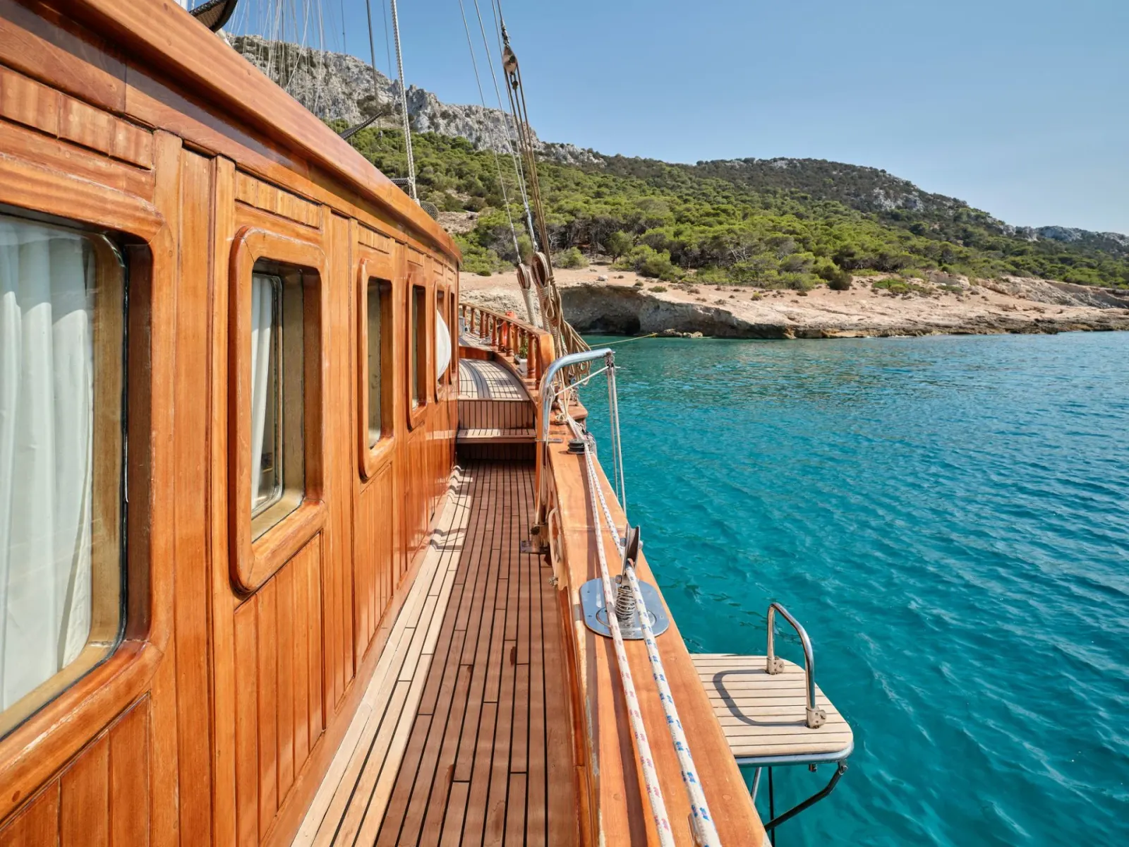 Myra sailing in Athens