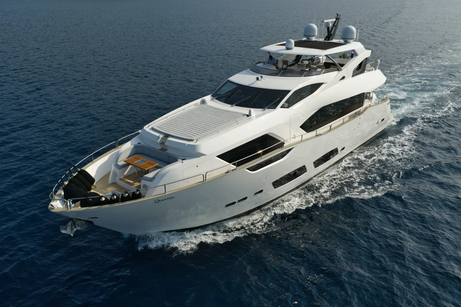 Quantum Motor Yacht interior cabin view