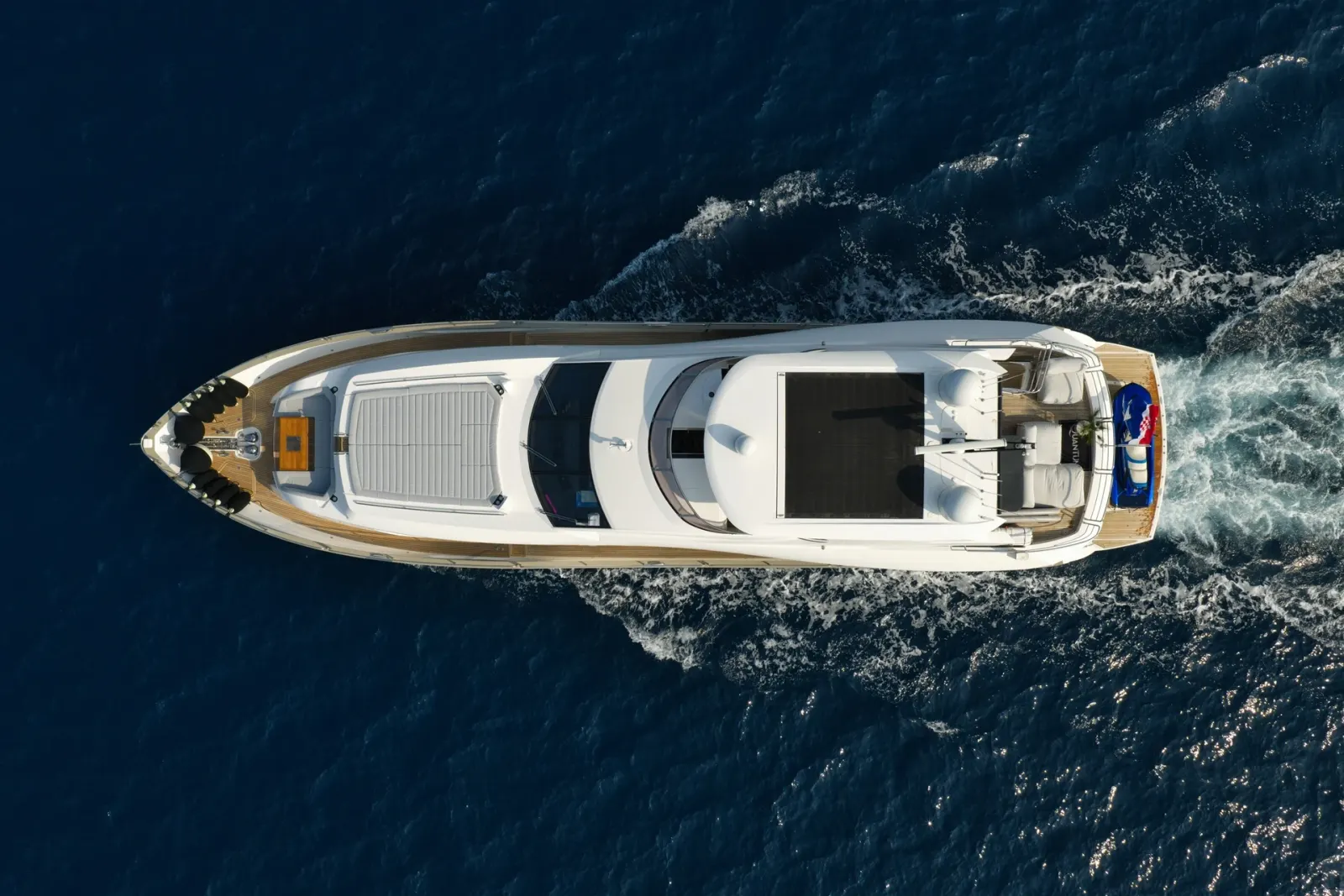 Quantum Motor Yacht interior cabin view