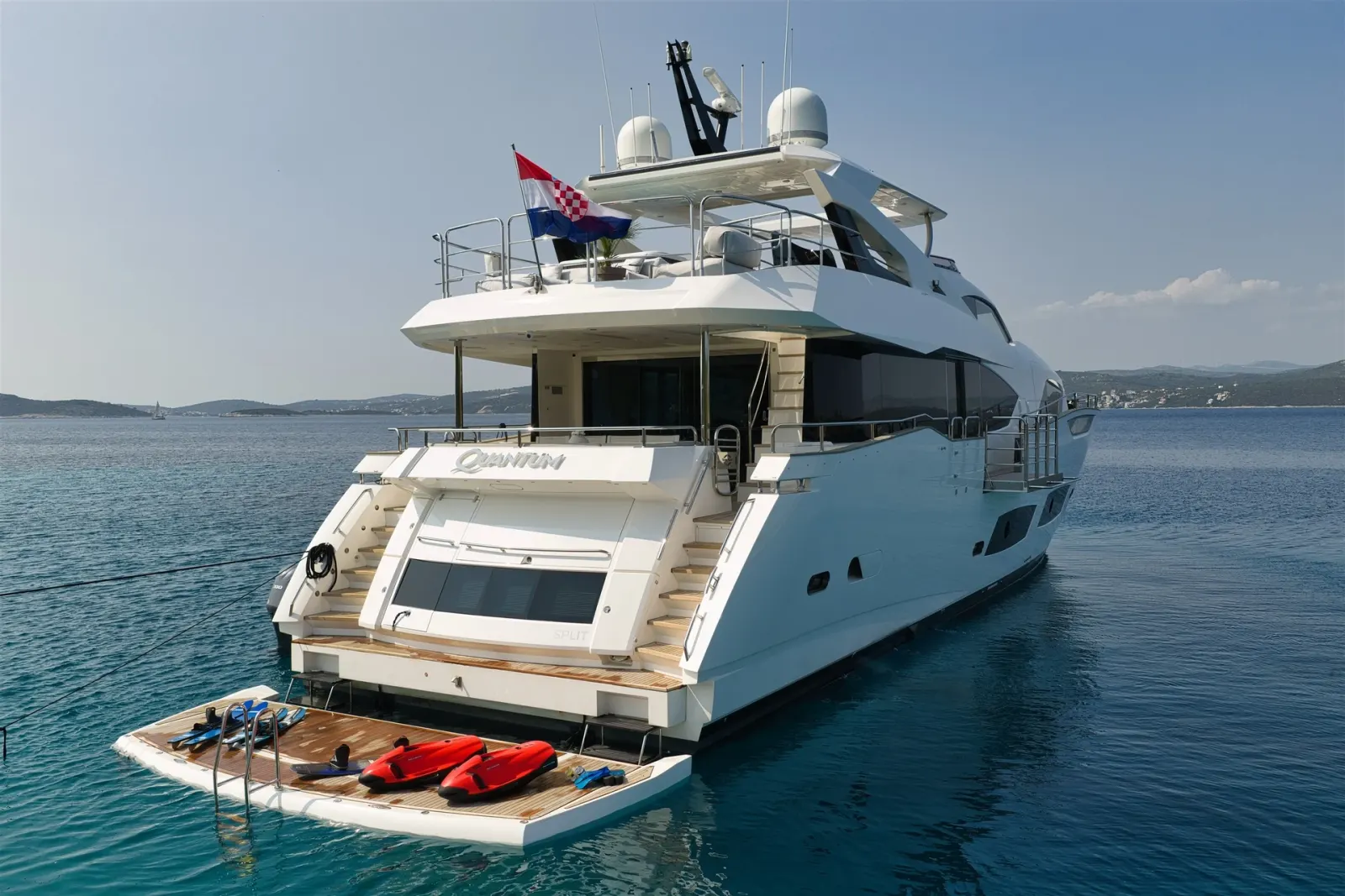 Quantum sailing in Trogir