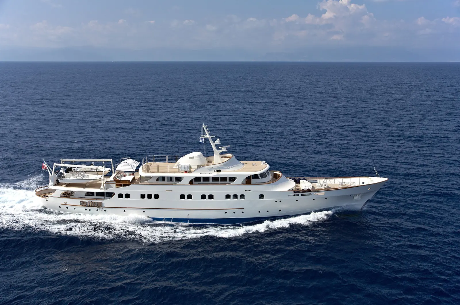 Northwind II Motor Yacht interior cabin view