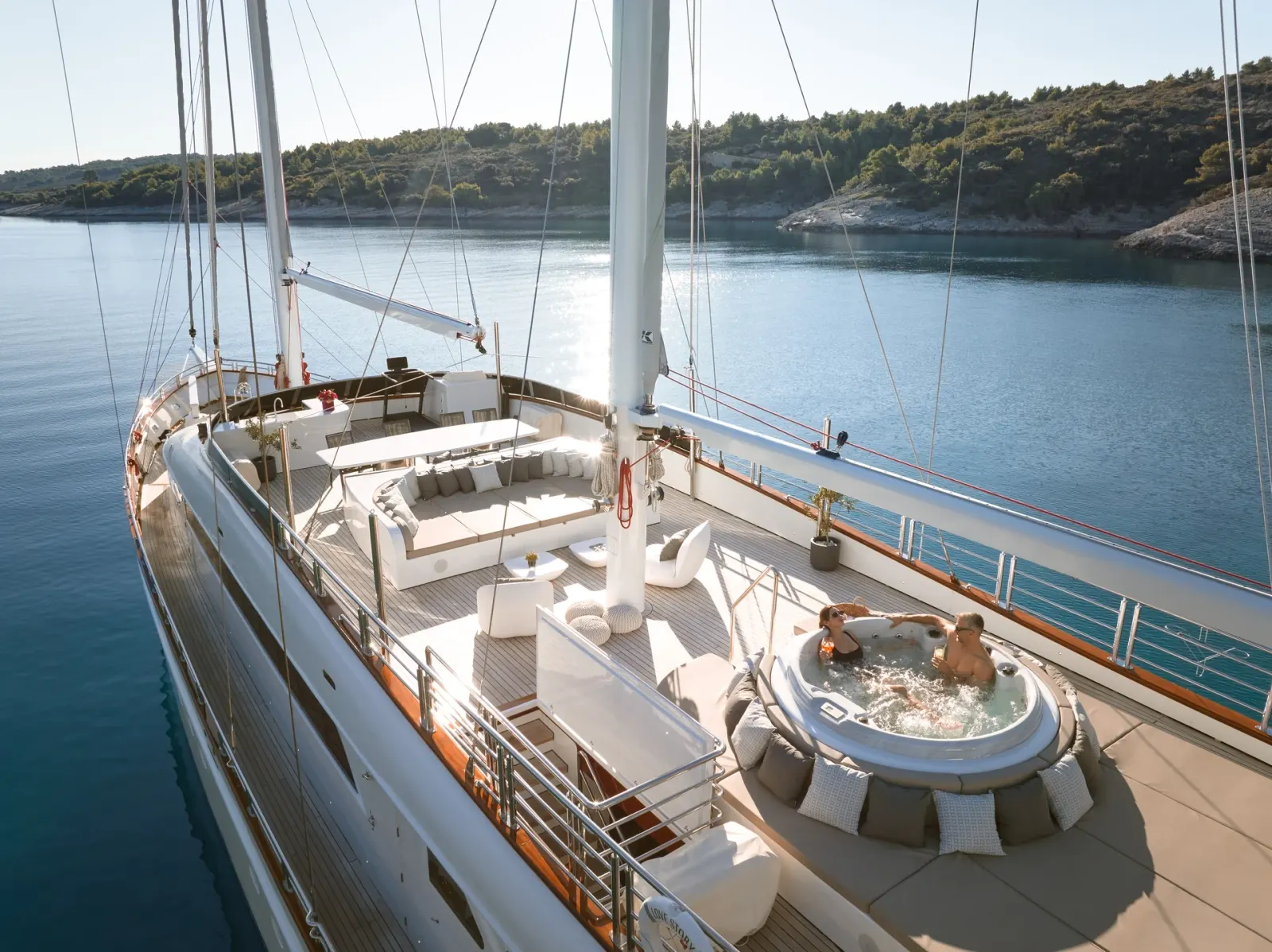 Love Story sailing in Split