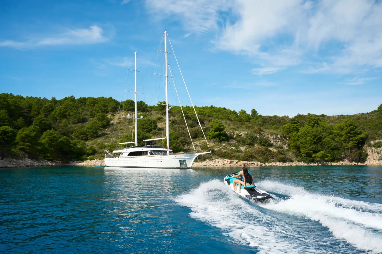 Love Story sailing in Split
