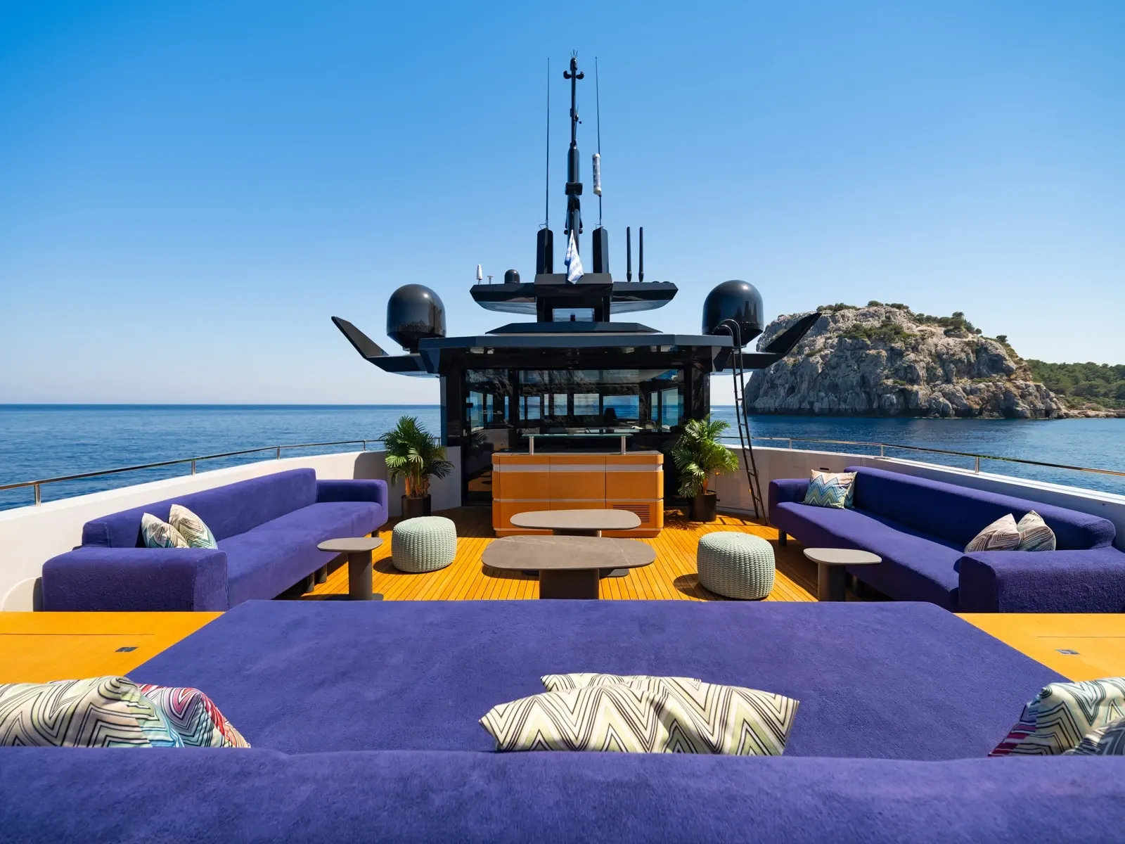 Angels Motor Yacht interior cabin view