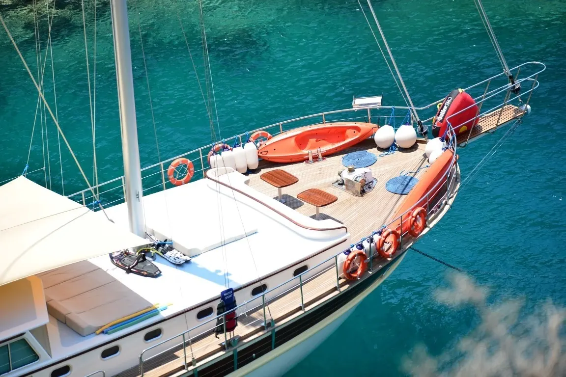 Ece Arina sailing in Rodos