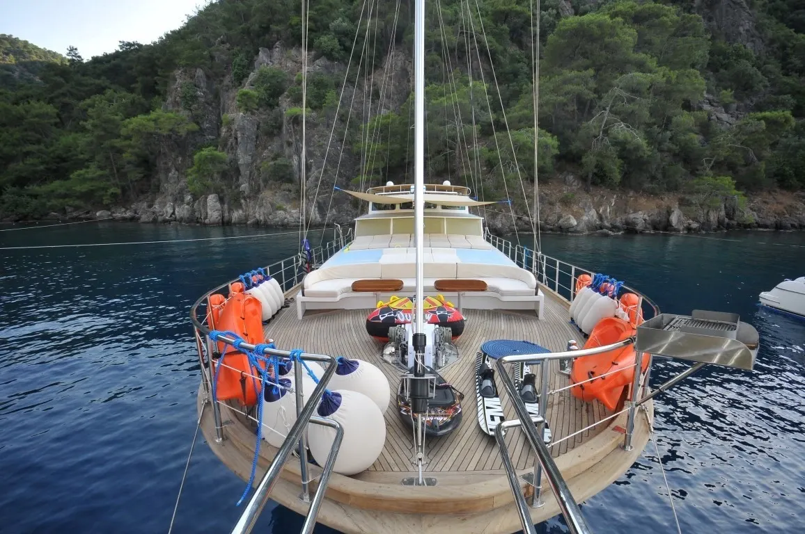 Ece Arina sailing in Rodos