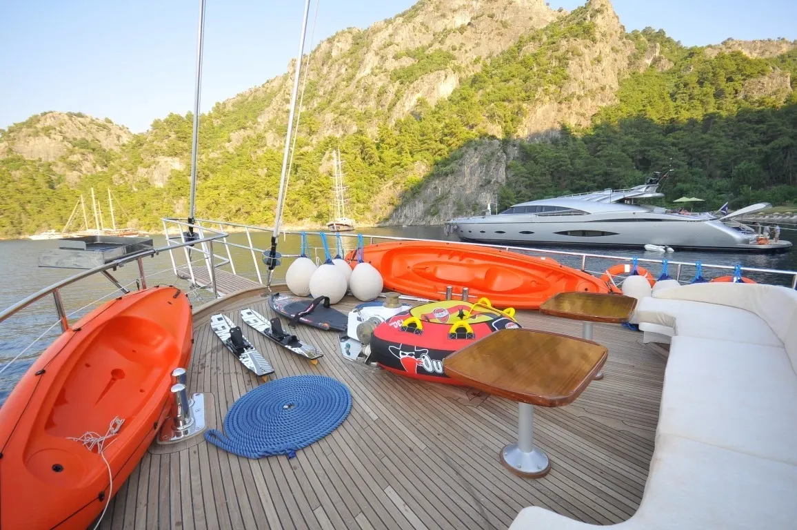 Ece Arina sailing in Rodos