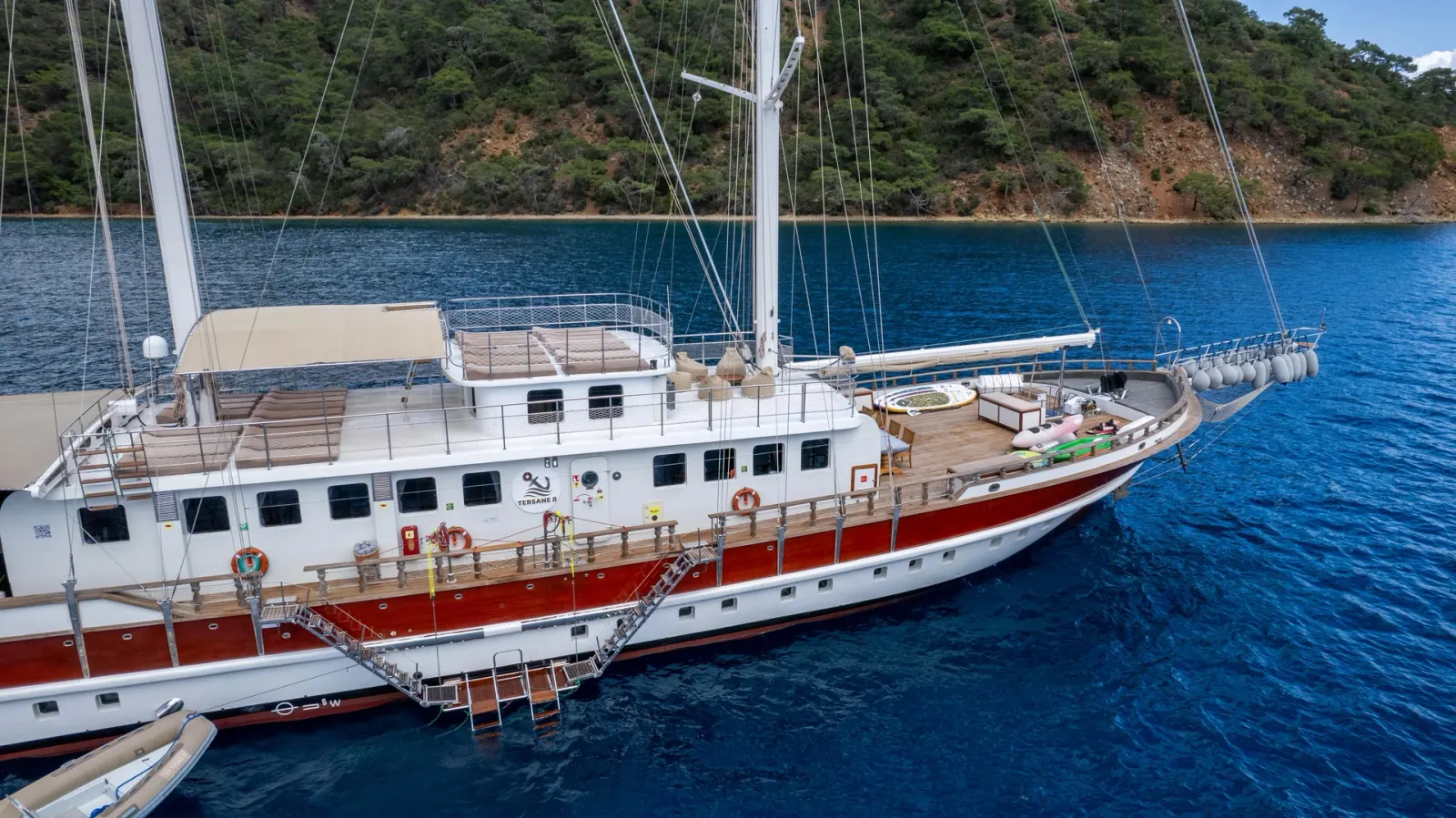 Tersane 8 sailing in Fethiye