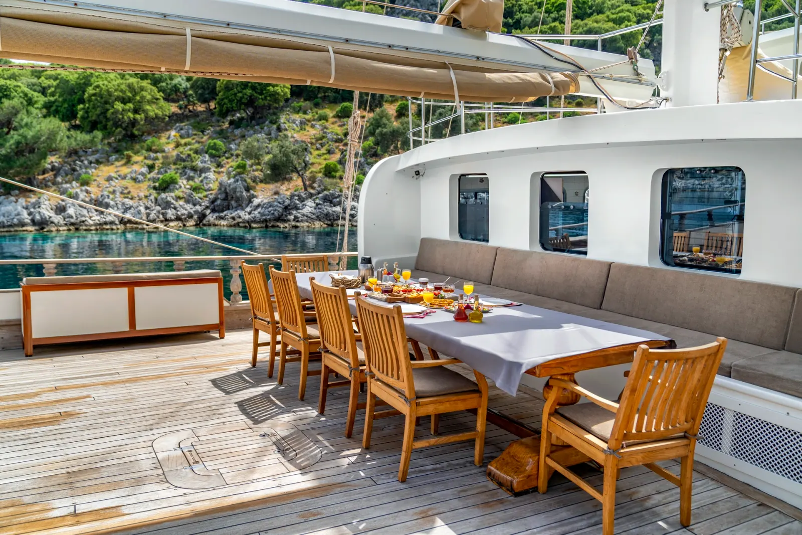 Tersane 8 sailing in Fethiye