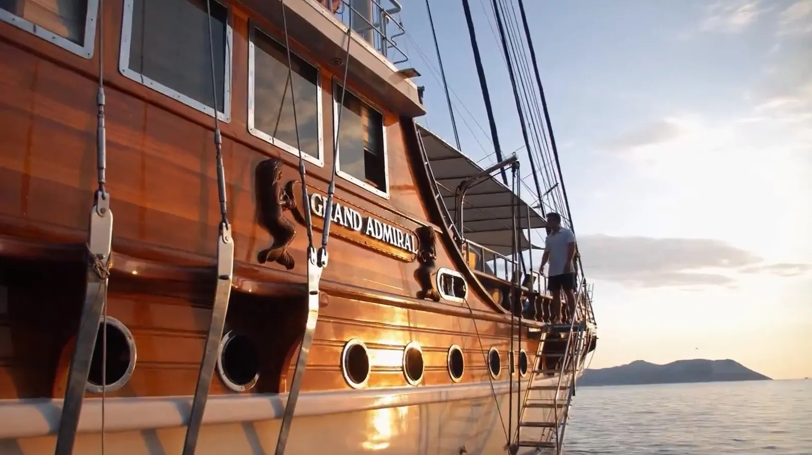 Grand Admiral sailing in Fethiye