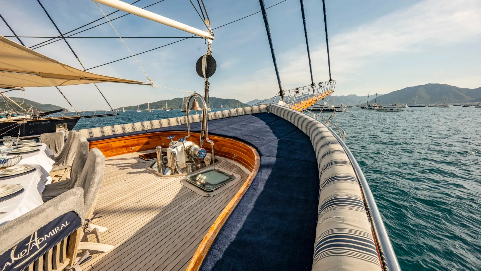Grand Admiral sailing in Fethiye