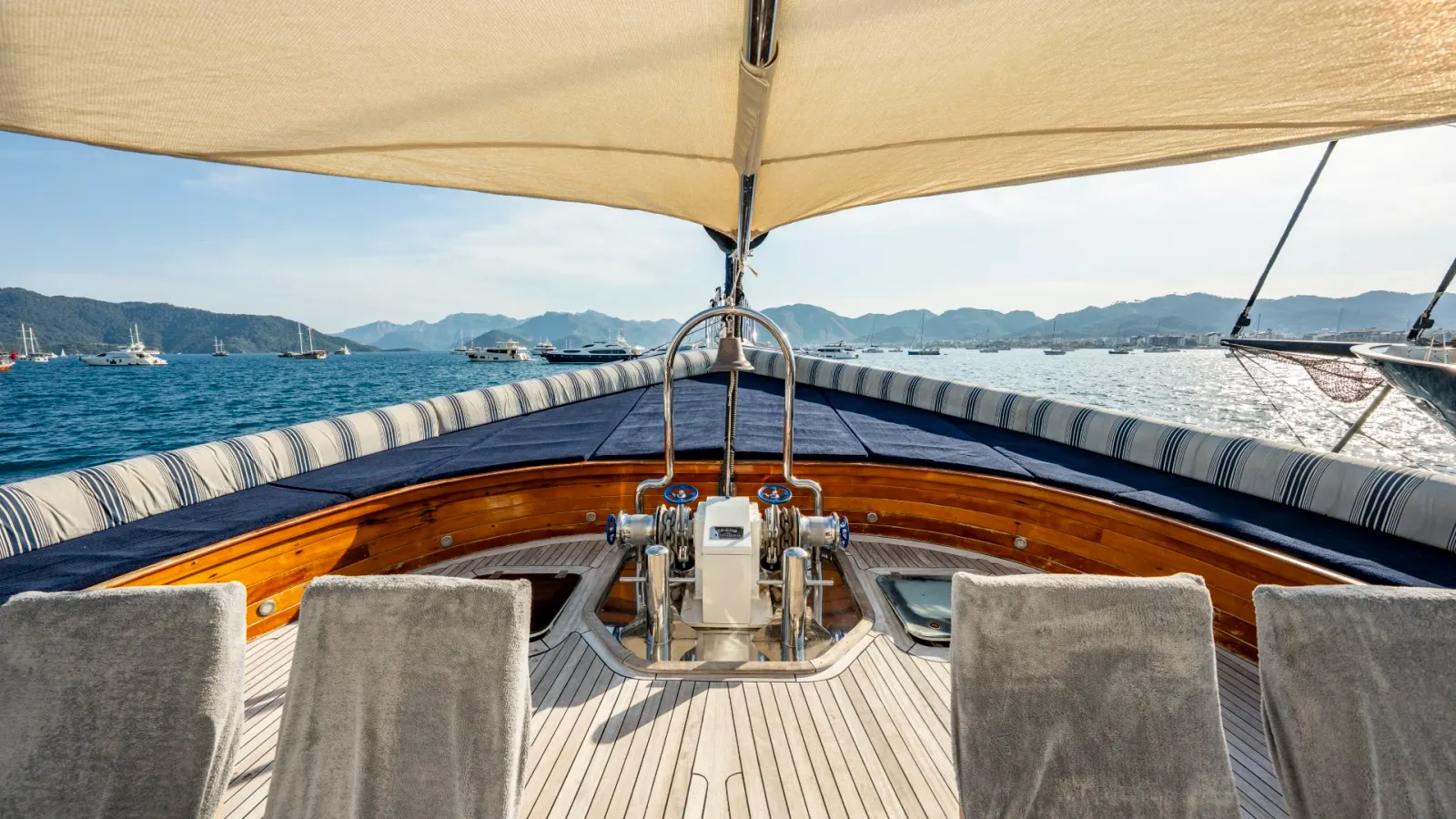 Grand Admiral sailing in Fethiye