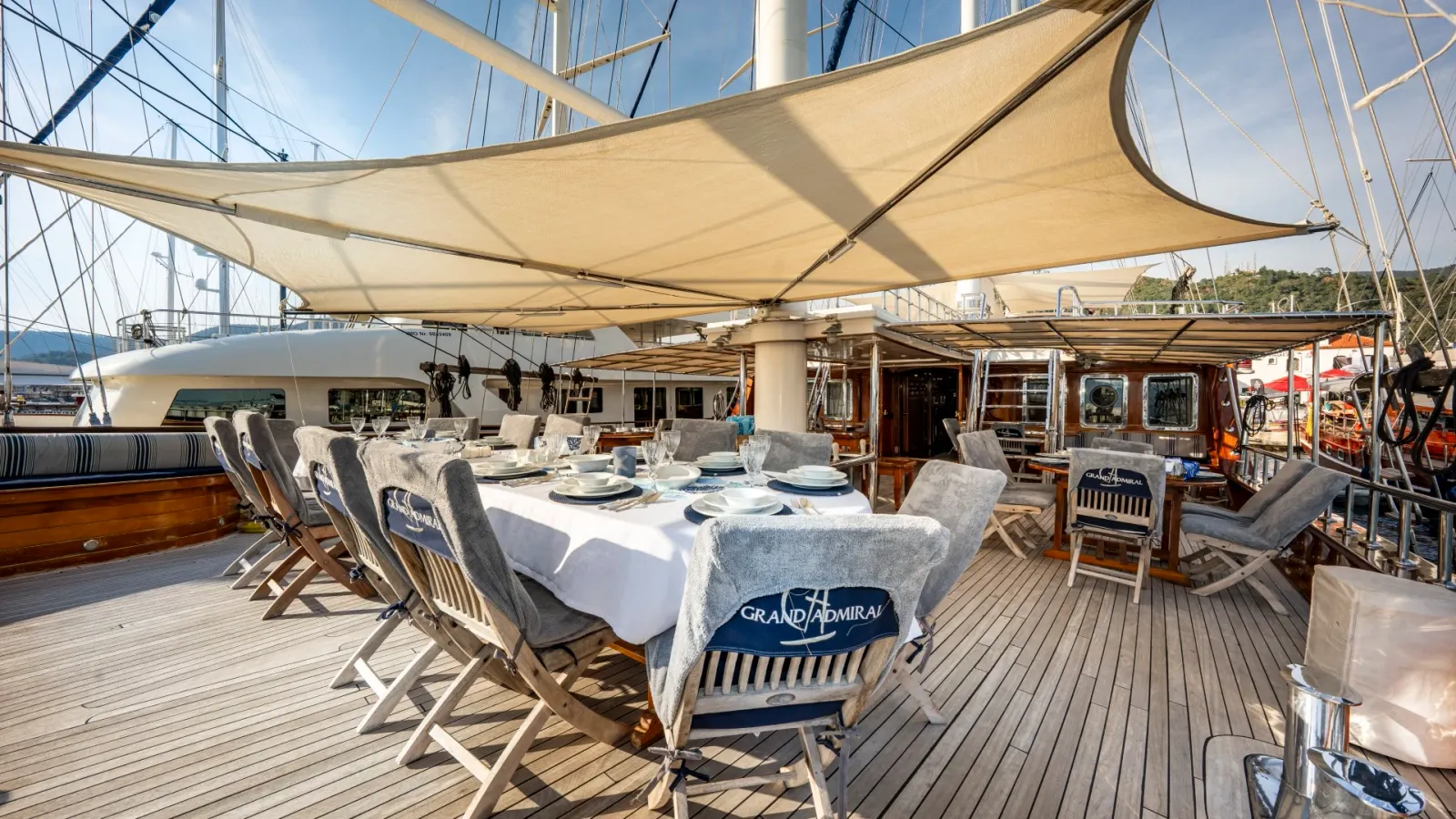 Grand Admiral sailing in Fethiye