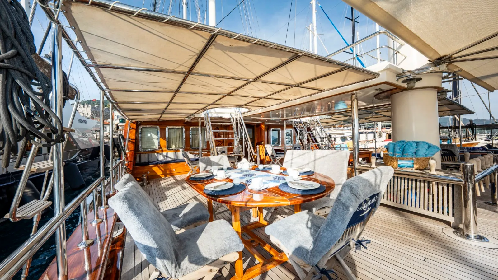 Grand Admiral sailing in Fethiye