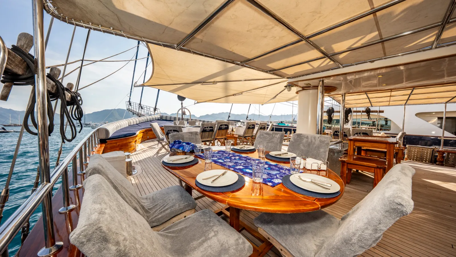 Grand Admiral sailing in Fethiye