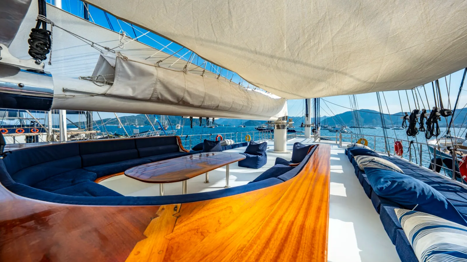 Grand Admiral sailing in Fethiye