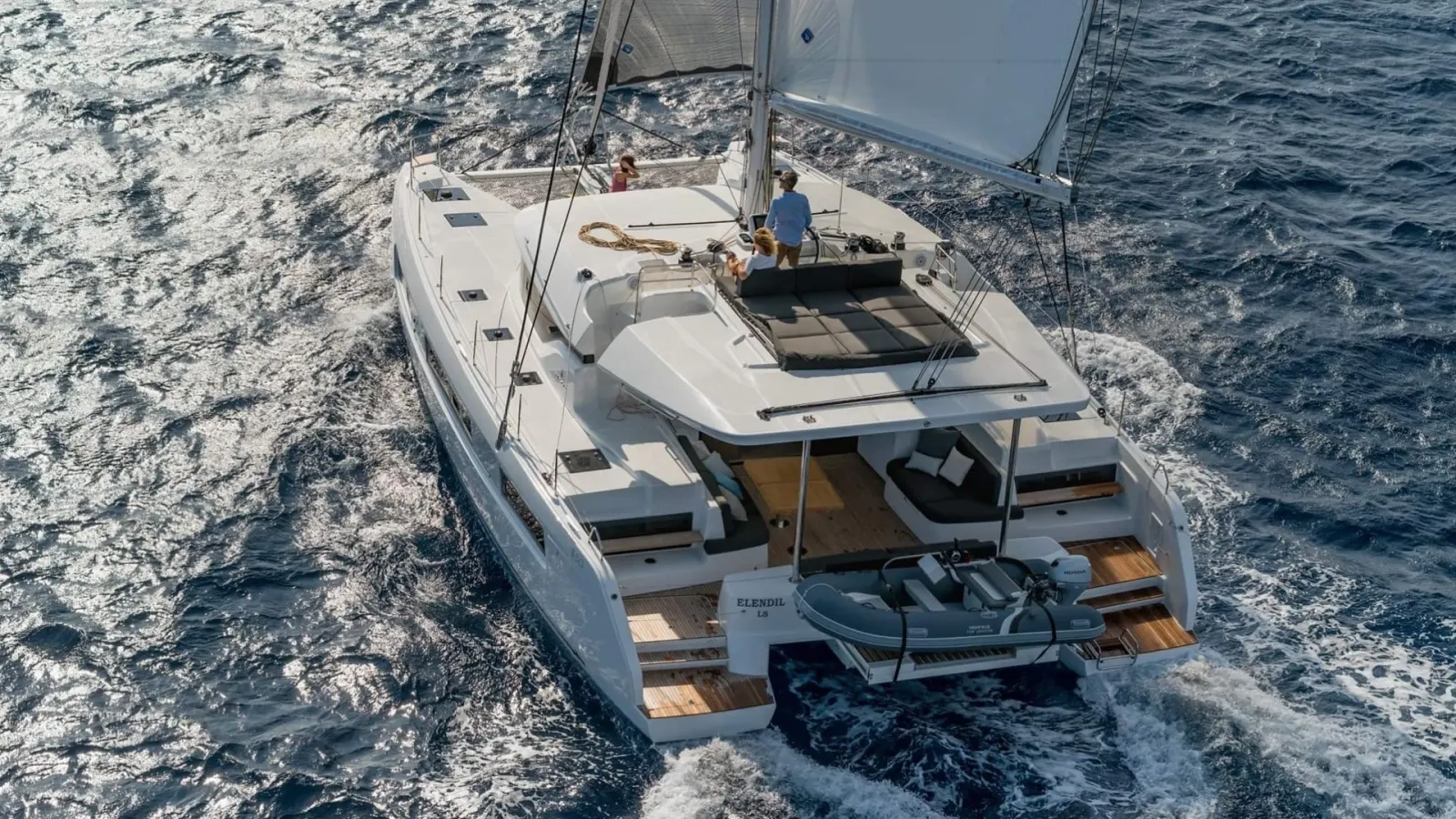 Nauti Cat sailing in Kotor