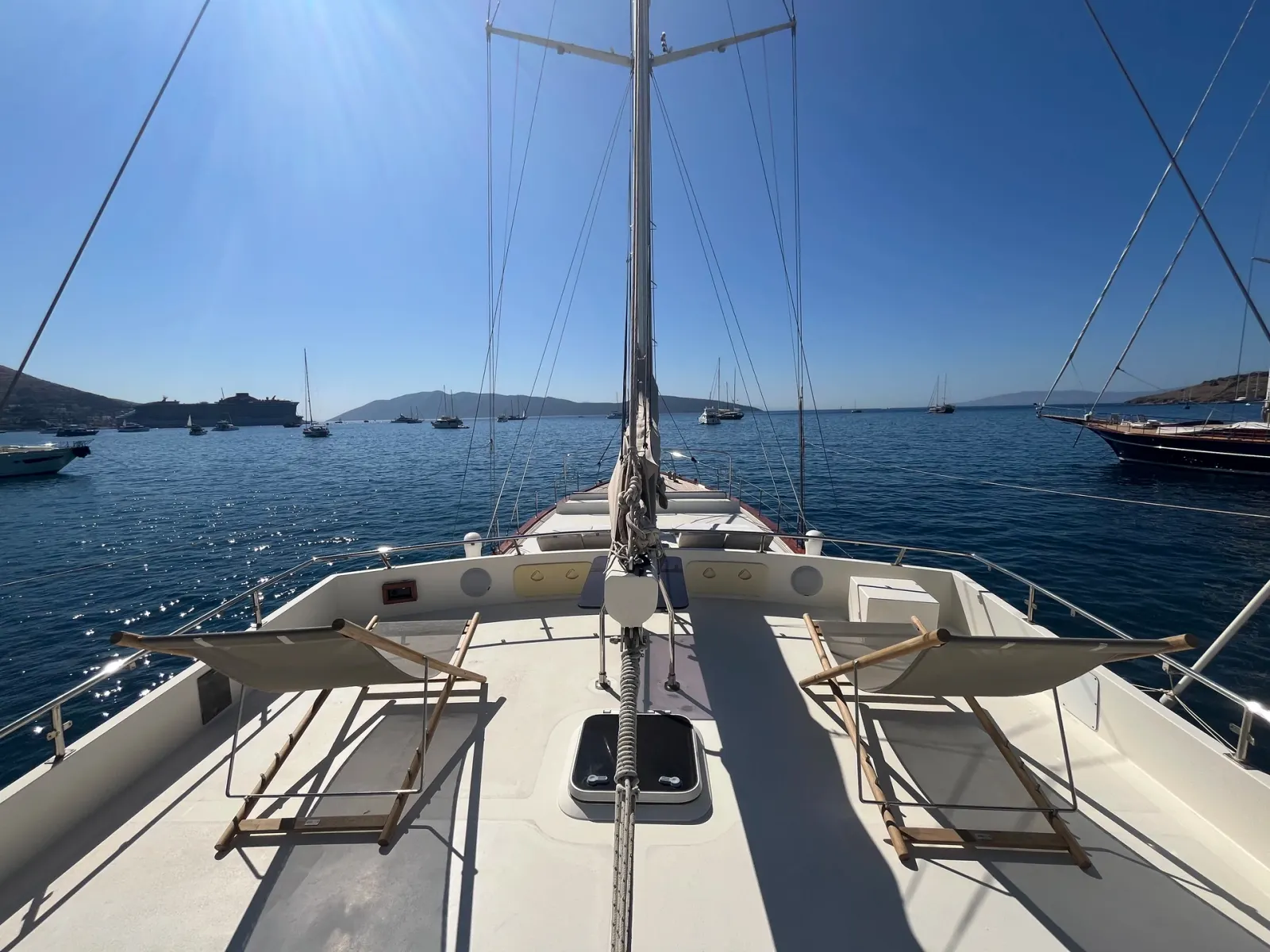 Kaftan sailing in Bodrum