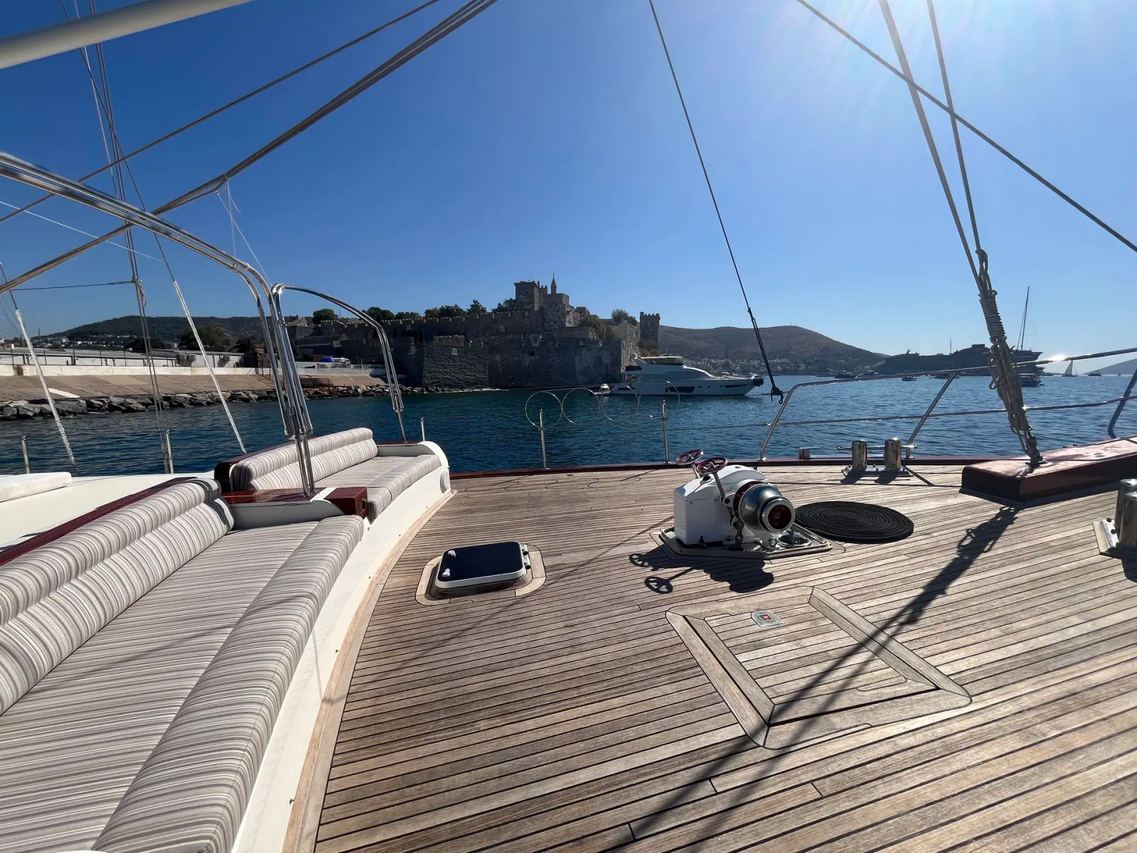 Kaftan sailing in Bodrum