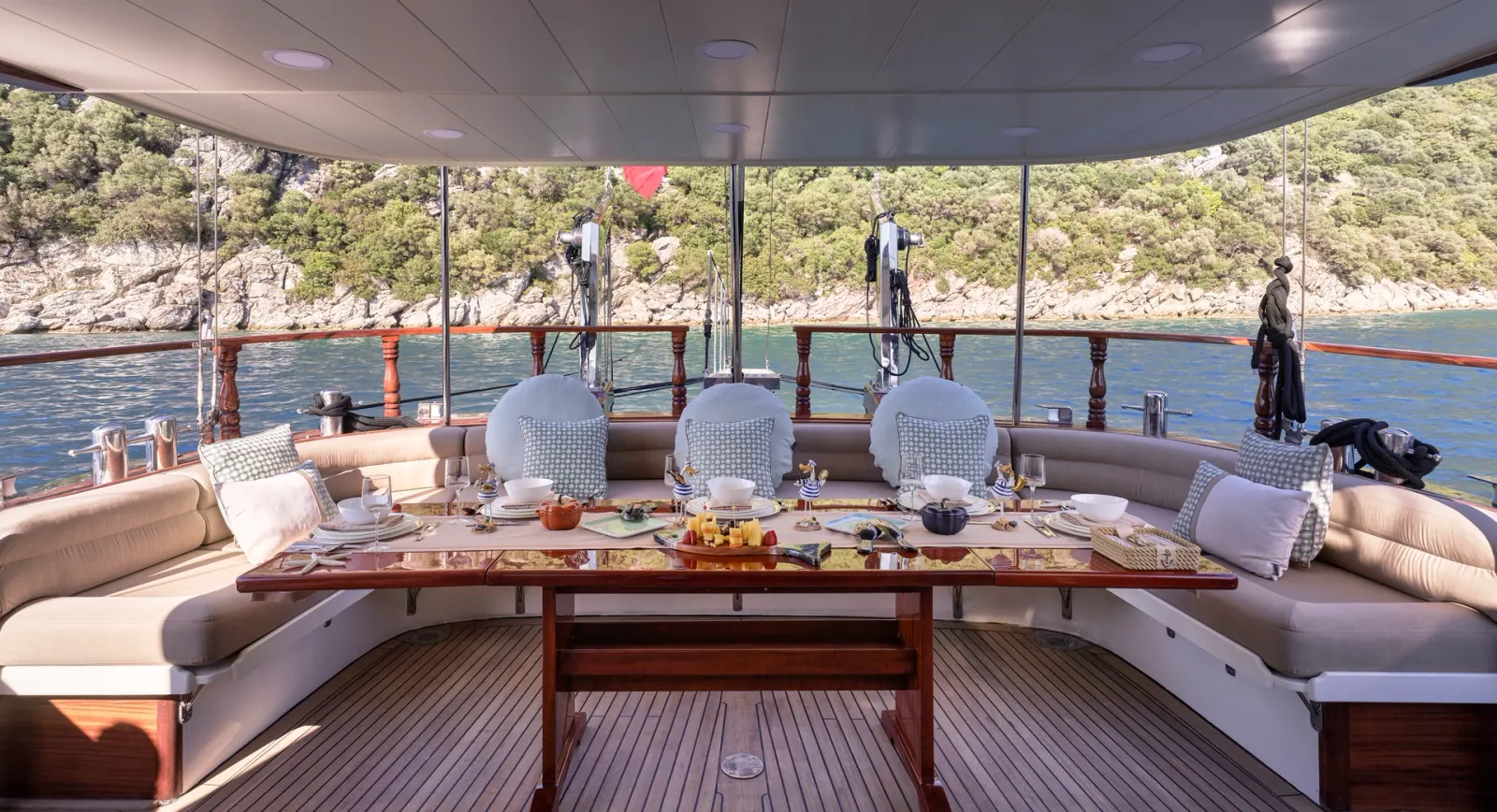 Kaftan sailing in Bodrum