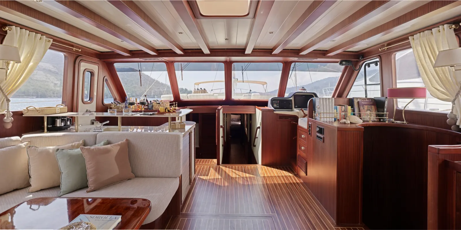 Kaftan sailing in Bodrum