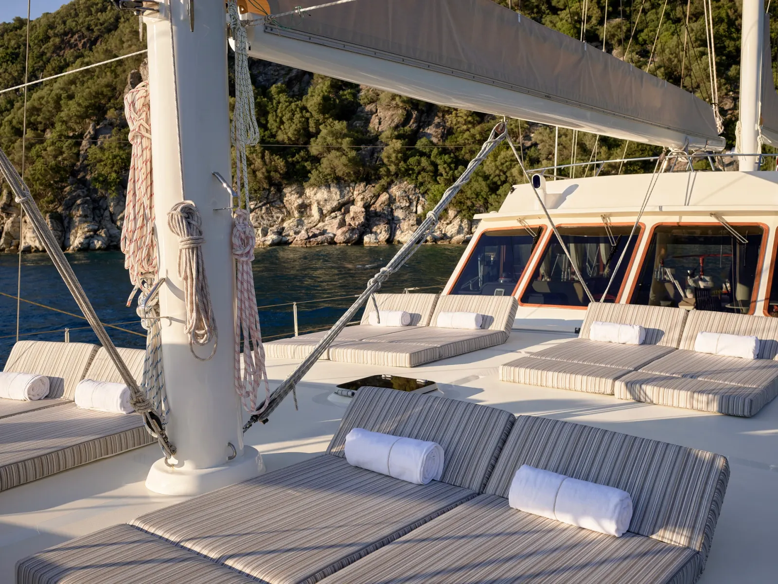 Kaftan sailing in Bodrum