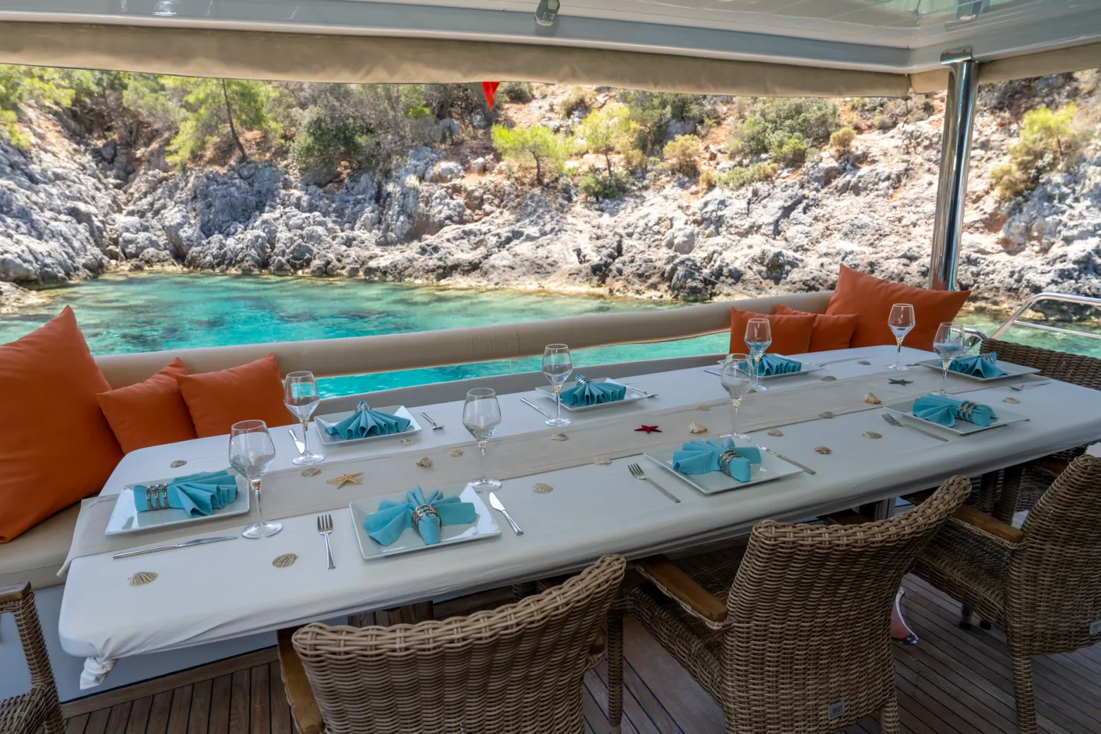 Simay F sailing in Fethiye