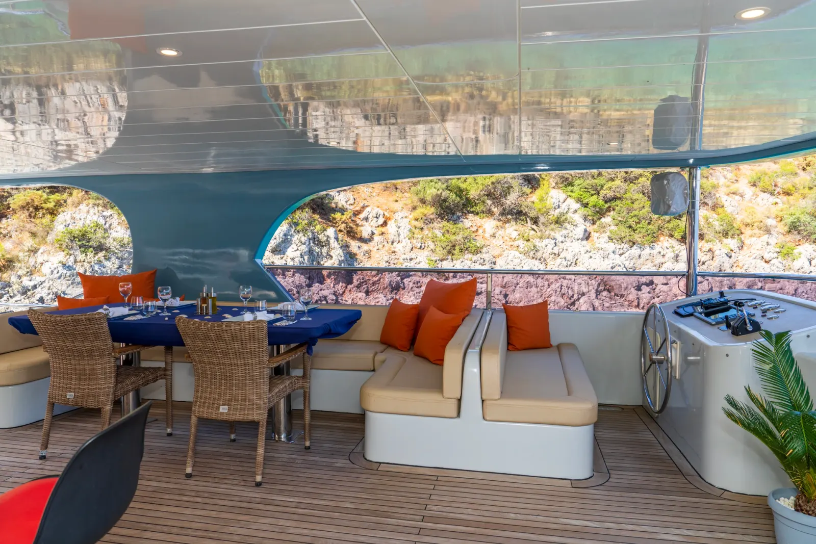 Simay F sailing in Fethiye