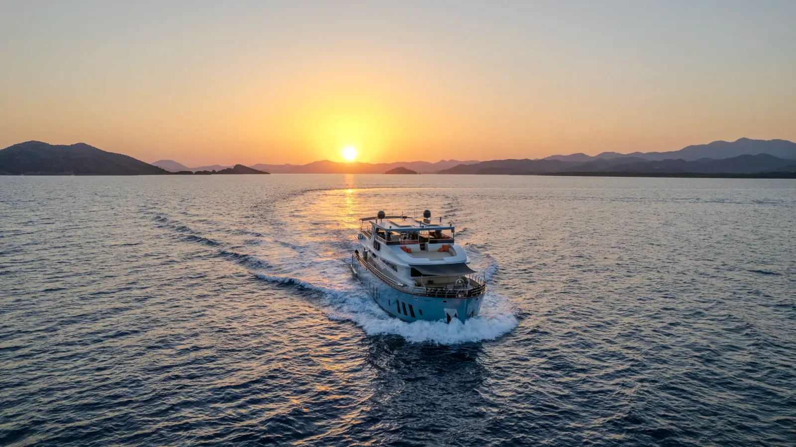 Simay F sailing in Fethiye