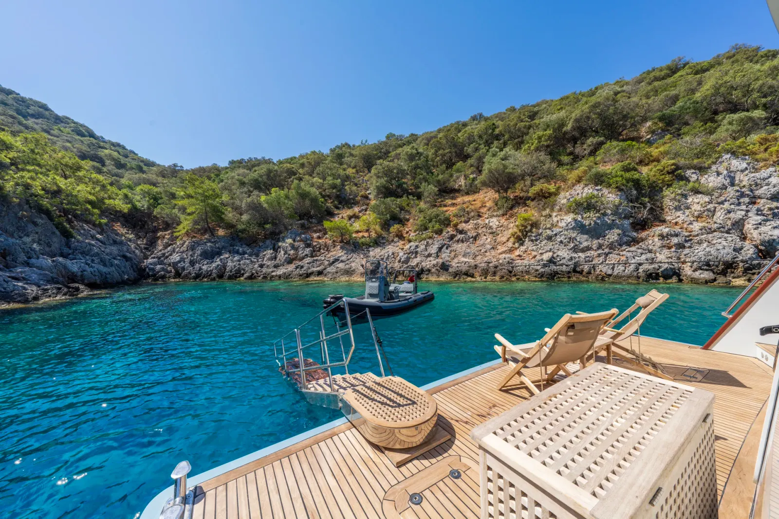 Simay F sailing in Fethiye