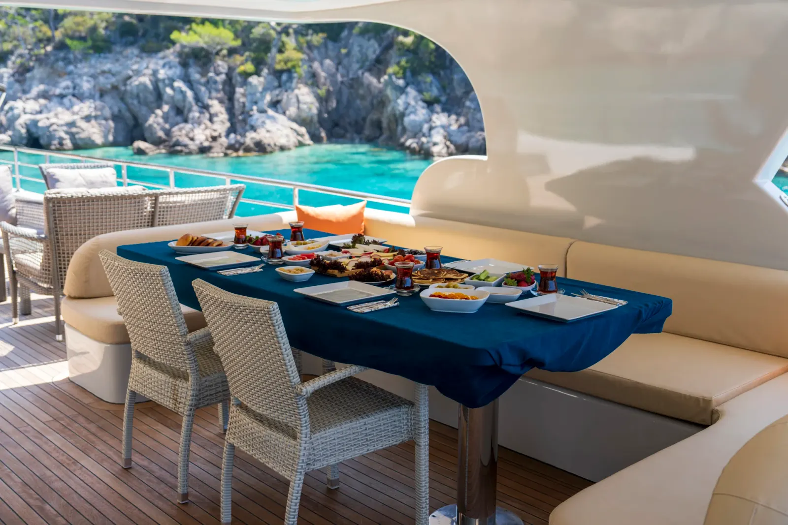 Simay S sailing in Fethiye