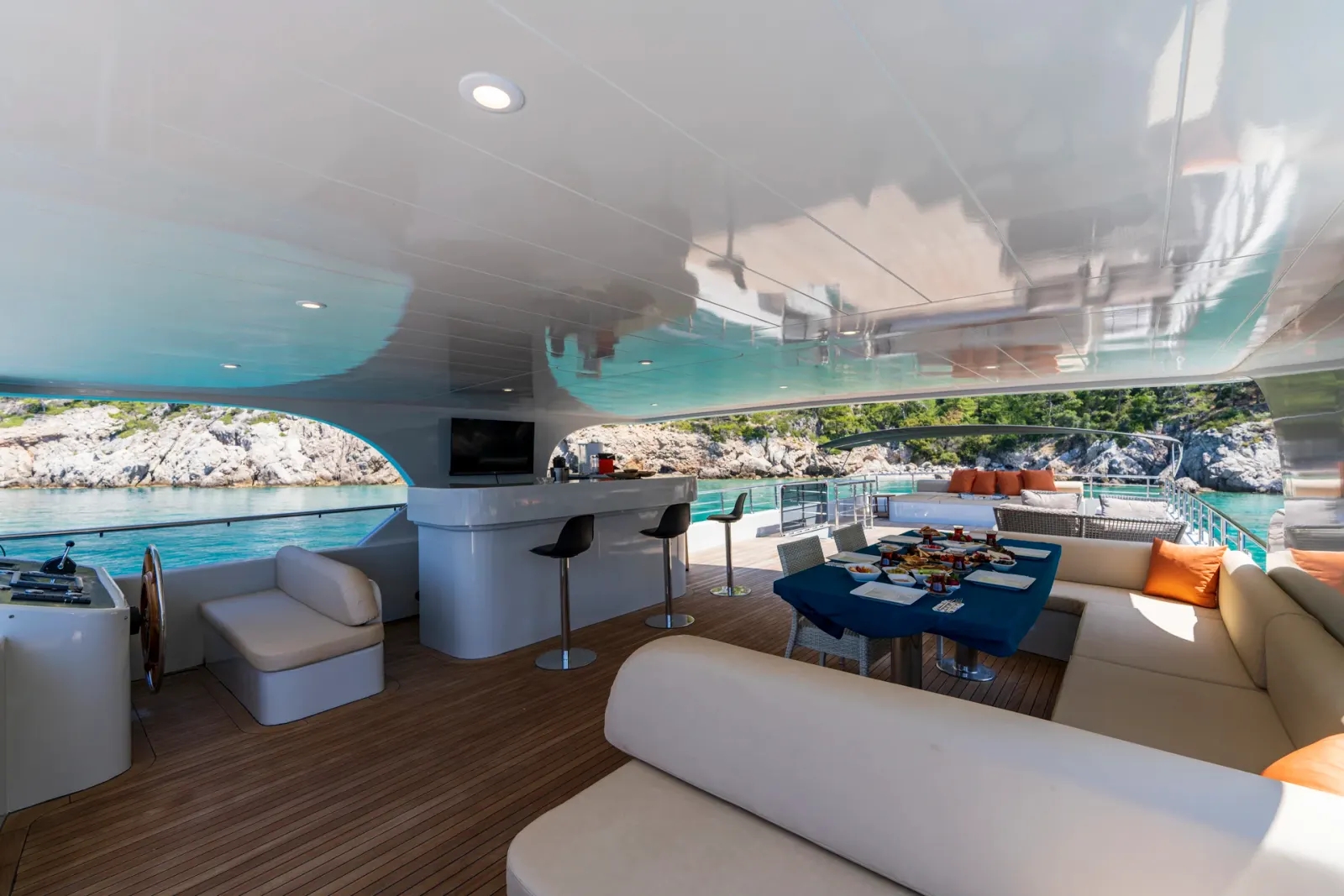 Simay S sailing in Fethiye