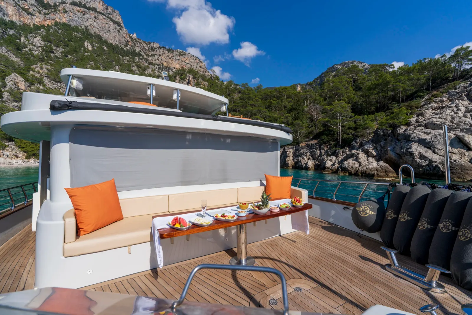 Simay S sailing in Fethiye