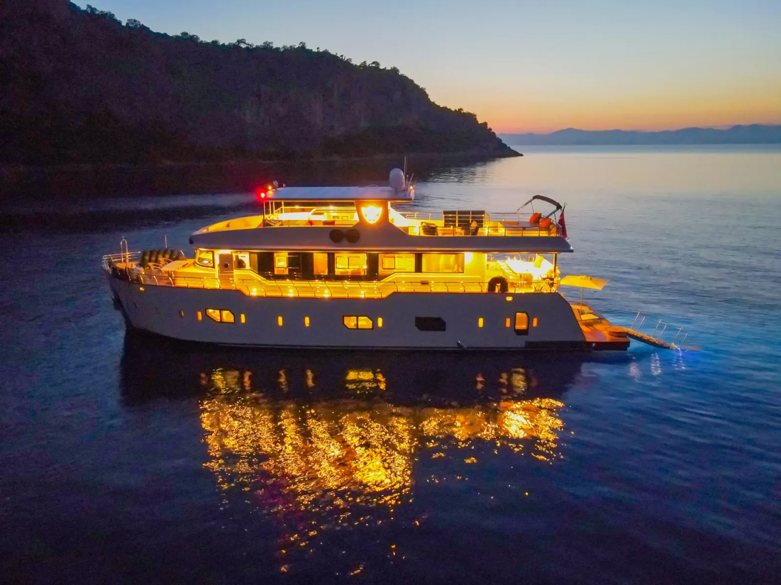 Simay M sailing in Fethiye
