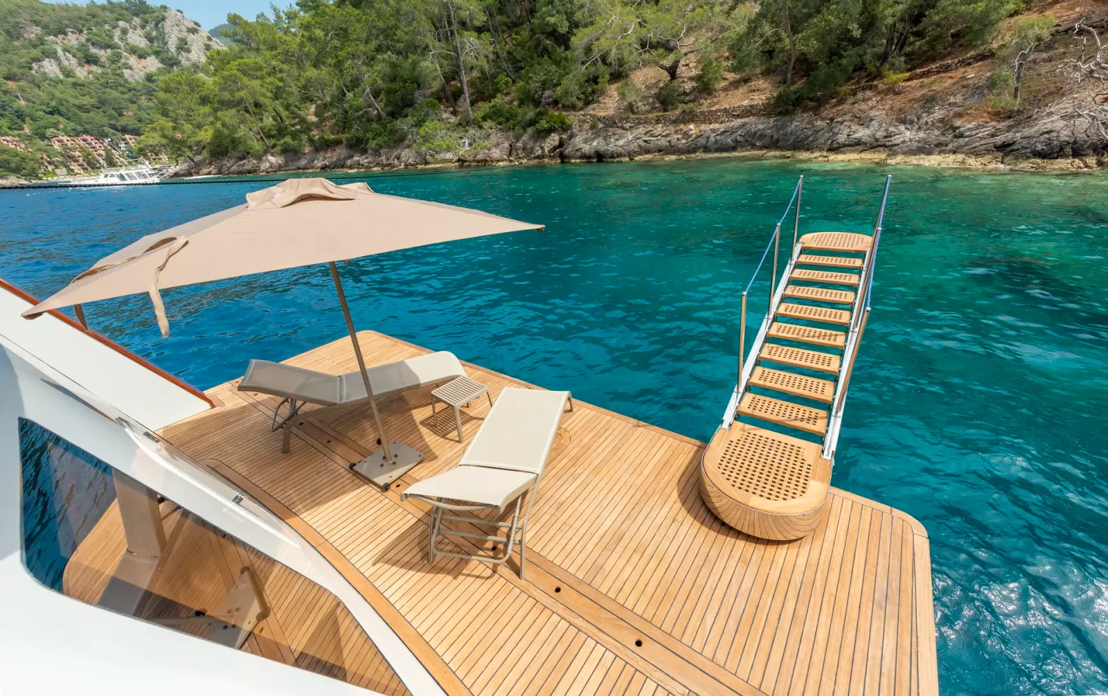 Simay M sailing in Fethiye
