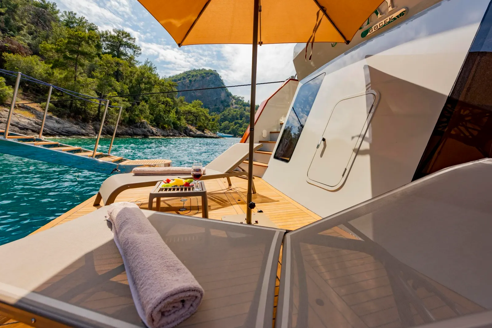 Simay M sailing in Fethiye