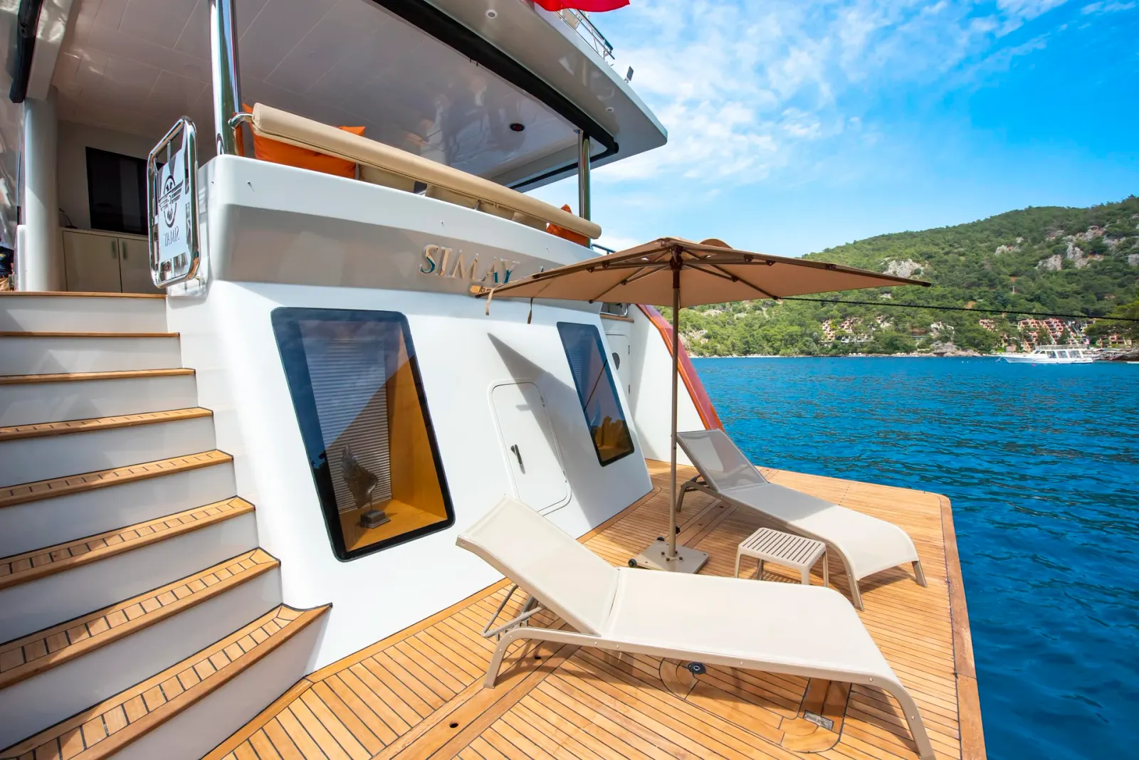 Simay M sailing in Fethiye