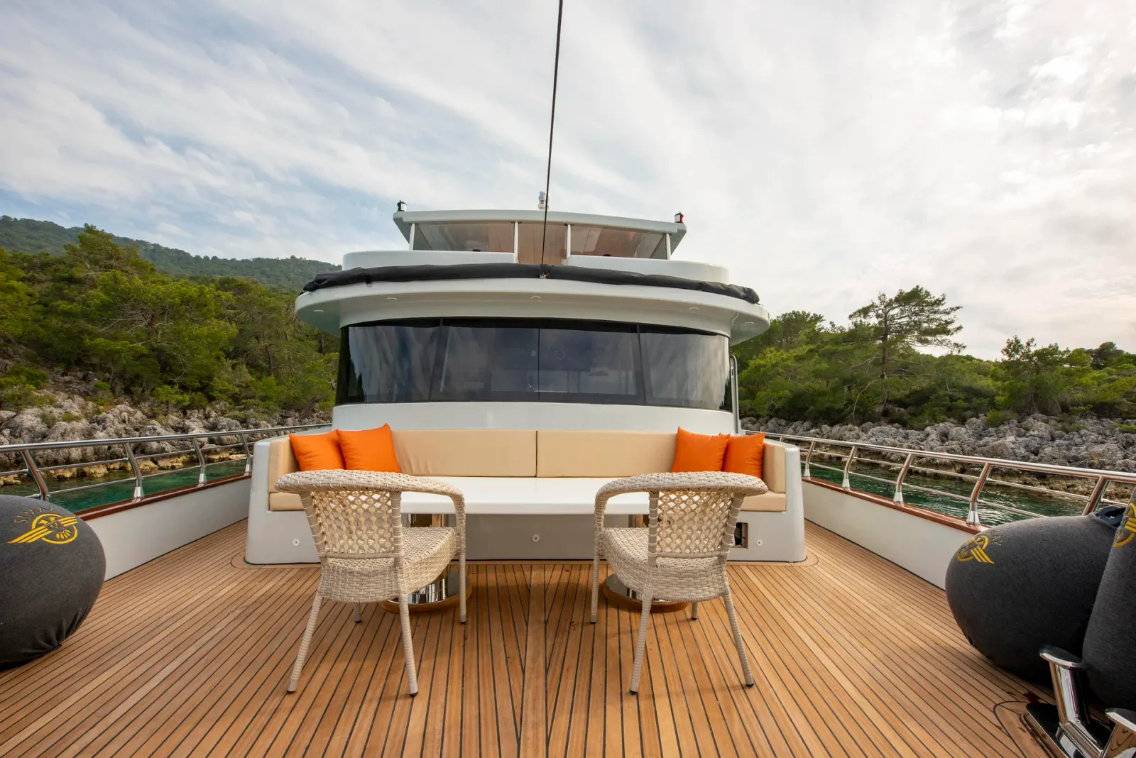 Simay M sailing in Fethiye