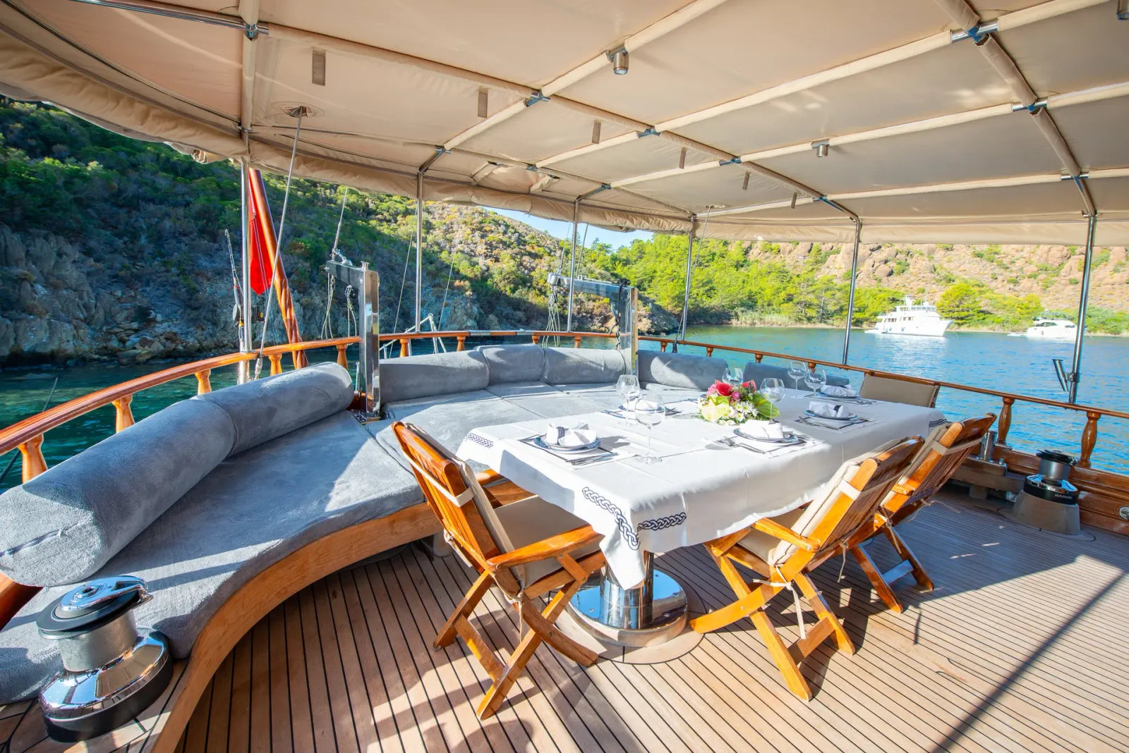 Ros Mare sailing in Bodrum