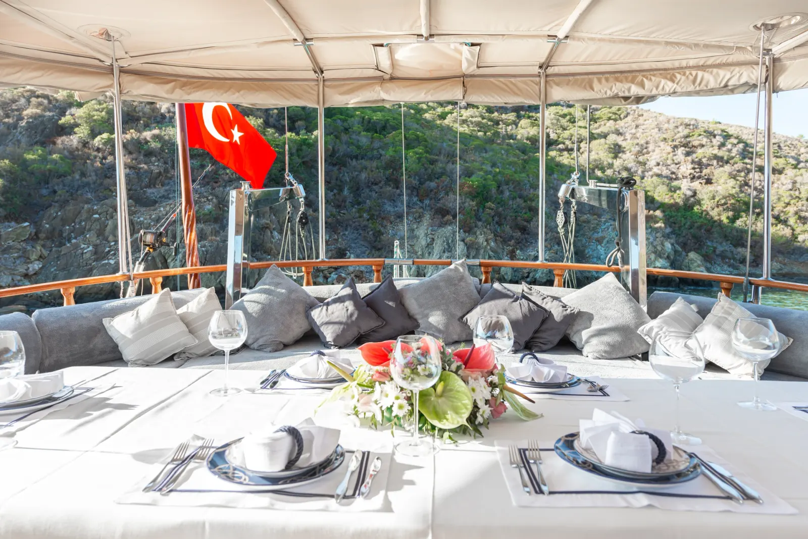 Ros Mare sailing in Bodrum