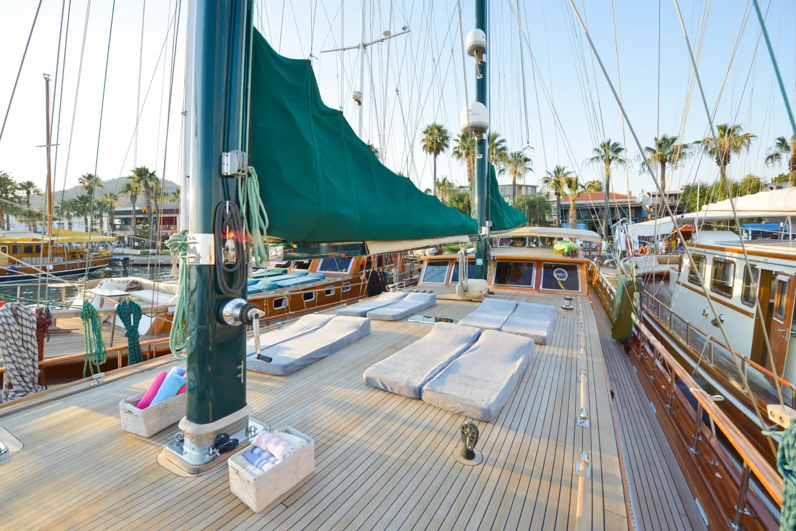 Ros Mare sailing in Bodrum