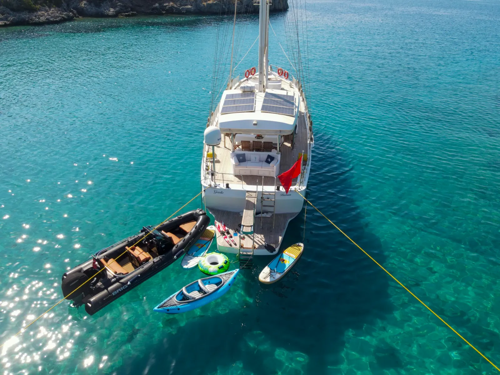 Gazella sailing in Bodrum